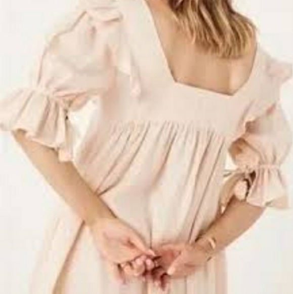 New SPELL & The GYPSY Mae Linen Babydoll Dress S - Picture 1 of 11